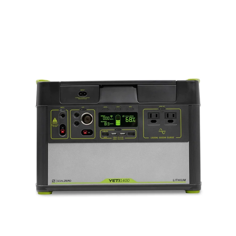 Station d'alimentation Yeti 1400 Lithium avec WiFi (Open Box)