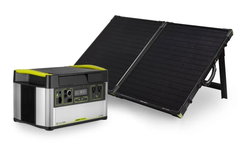 Yeti 1000 Core + Boulder 100 BC Solar Generator