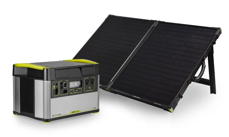 Yeti 1500X + Boulder 100 BC Generador Solar