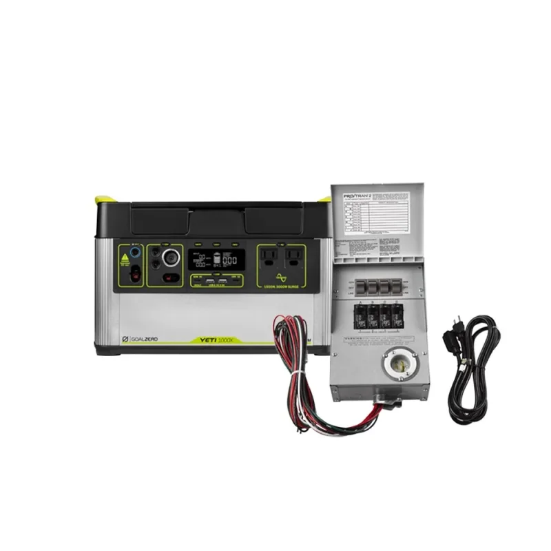 Sistema de respaldo para el hogar de 1000Wh