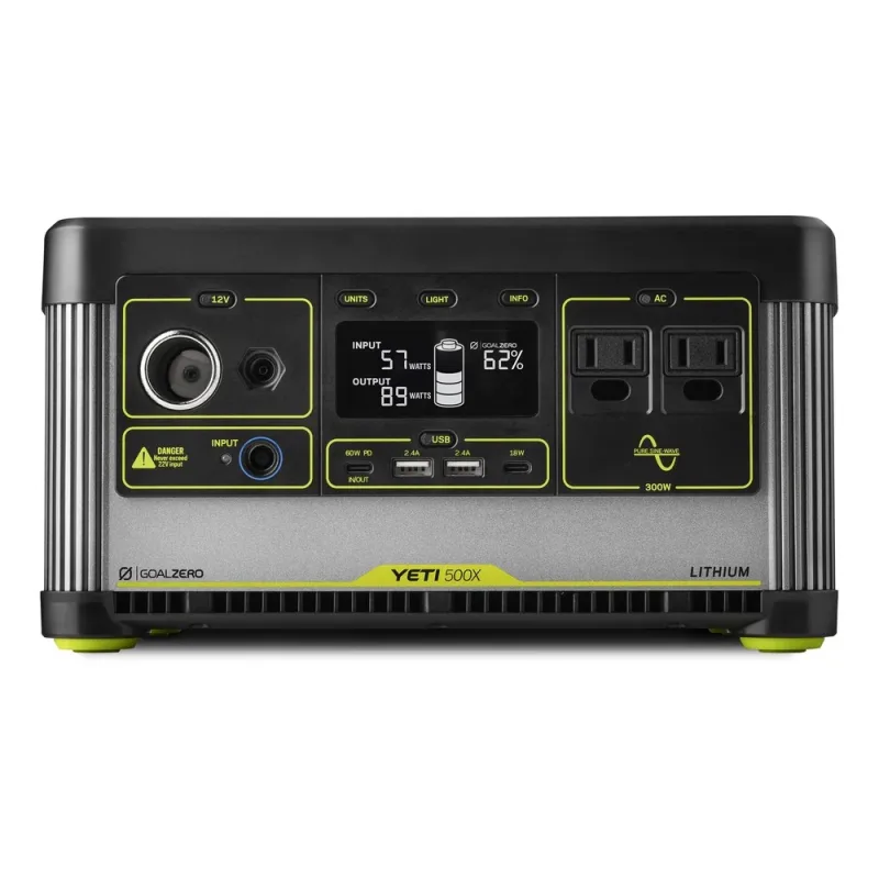 Yeti 500X + Boulder 100 BC Générateur Solaire