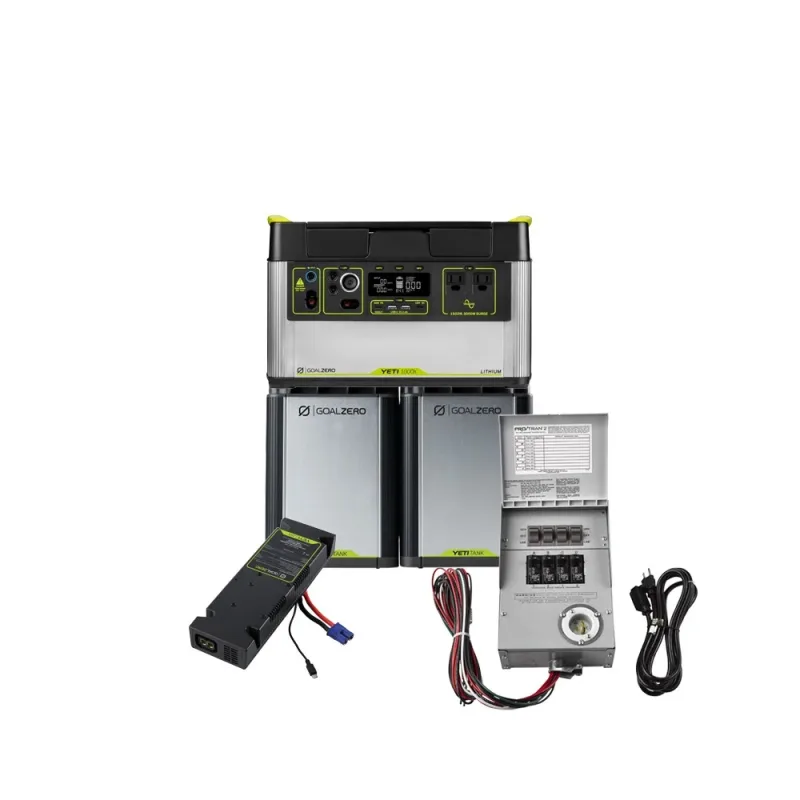 Sistema de respaldo para el hogar de 3400 Wh