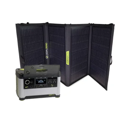 Yeti 300 og Nomad 50+ solcelleaggregat