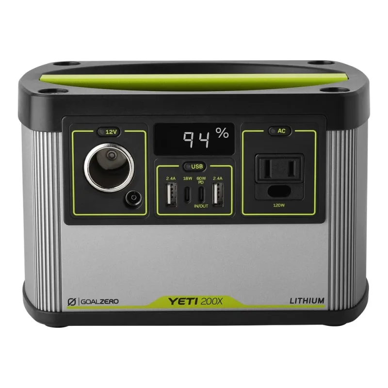 Yeti 200X + Boulder 100 BC Solar Generator