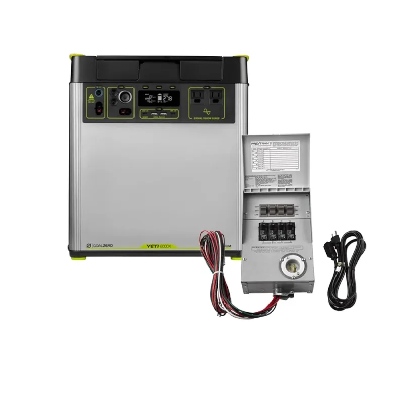 Sistema de respaldo para el hogar de 6000Wh