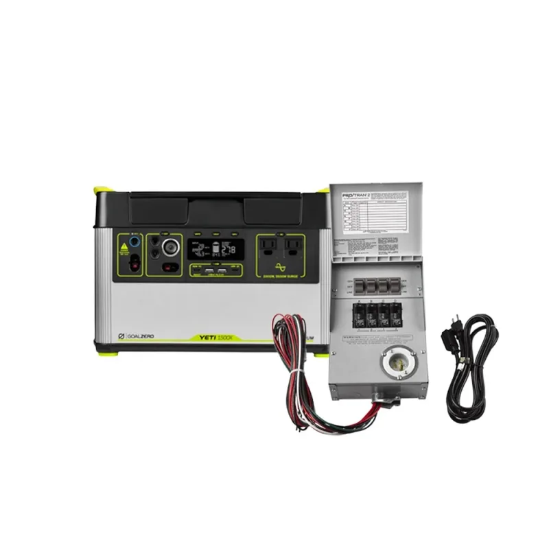 Sistema de respaldo para el hogar de 1500 Wh