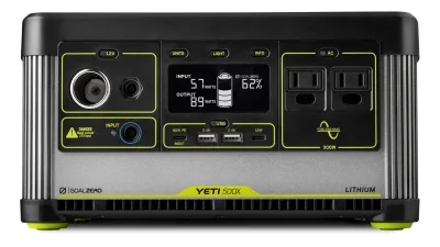 Yeti 500X + Nomad 100 Solar Generator