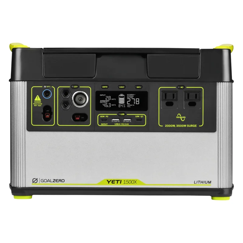 Yeti 1500X + 2400Wh utvidelsessystem