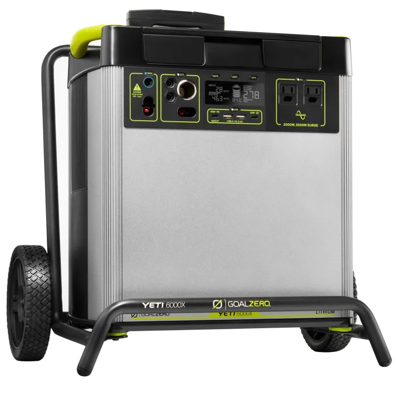 Generador solar Yeti 6000X + (2) Boulder 200 BC