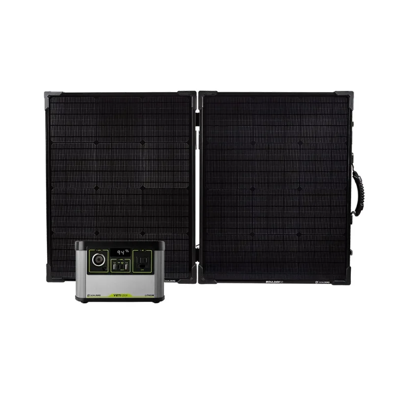 Yeti 200X + Boulder 100 BC solgenerator