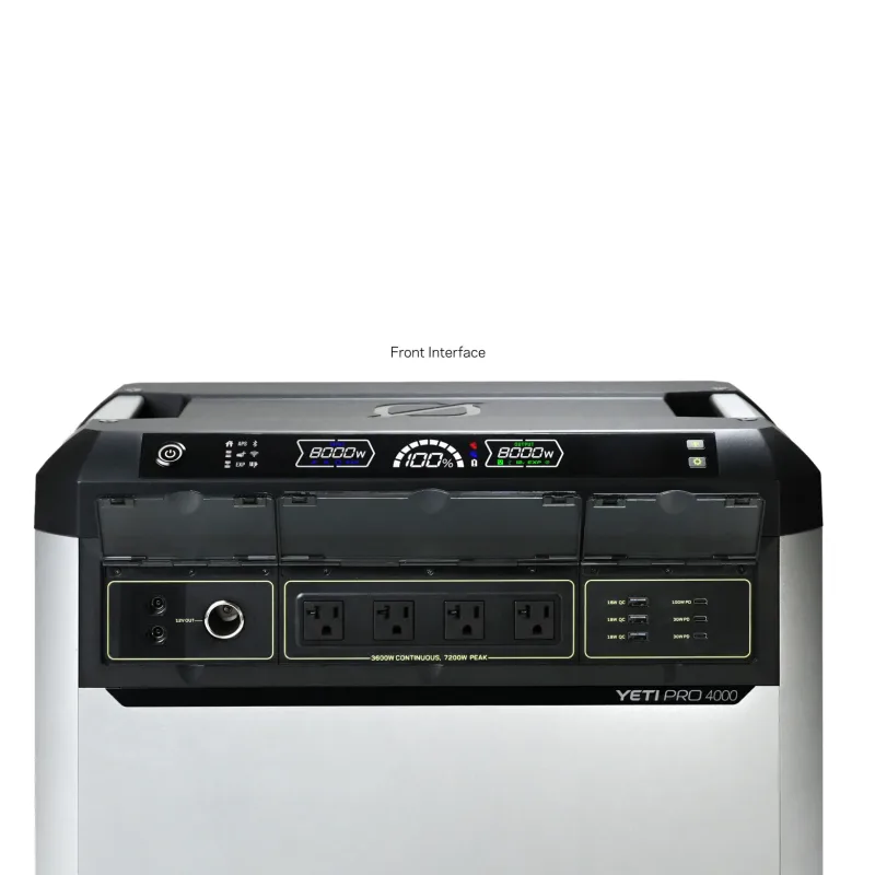 Yeti PRO 4000 + (4) Ranger 300 BC Solar Generator