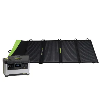Yeti 300 og Nomad 50+ solcelleaggregat