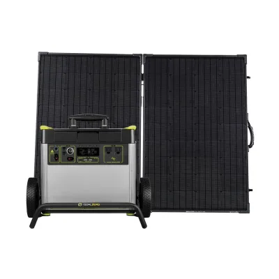 Yeti 3000X + Boulder 200 Solar Generator