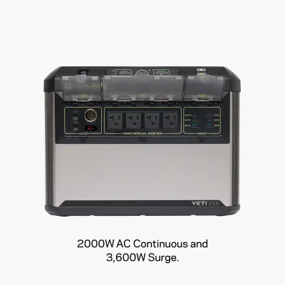 Yeti 1500 + Nomad 200 Solar Generator