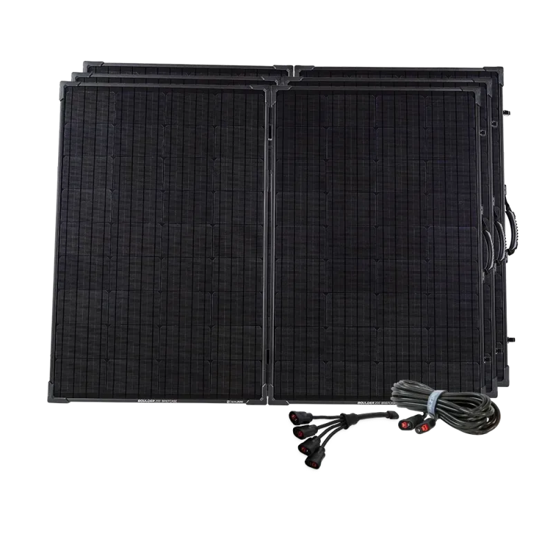 (3) Boulder 200 BC Solarpanel-Bundle