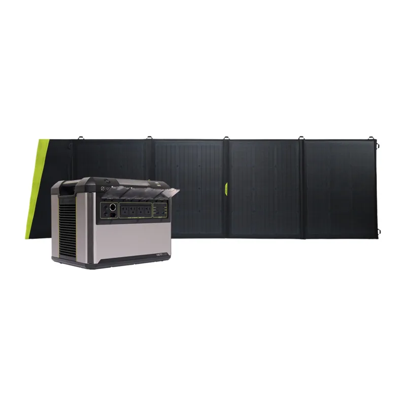 Yeti 1500 + Nomad 200 Solar Generator