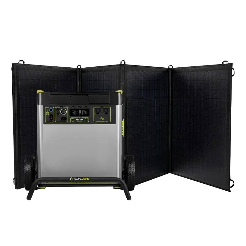 Yeti 6000X + (4) Nomad 200 Solar Generator