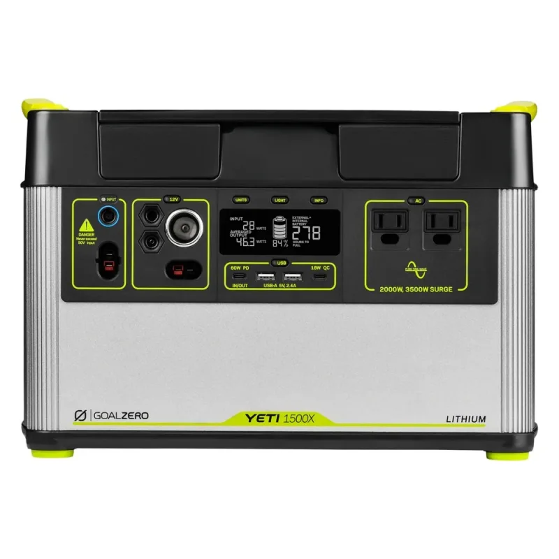 Generador solar Yeti 1500X + Ranger 300 BC