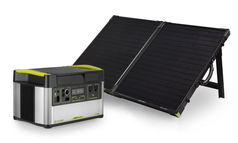 Generador solar Yeti 1000X + Boulder 100 BC