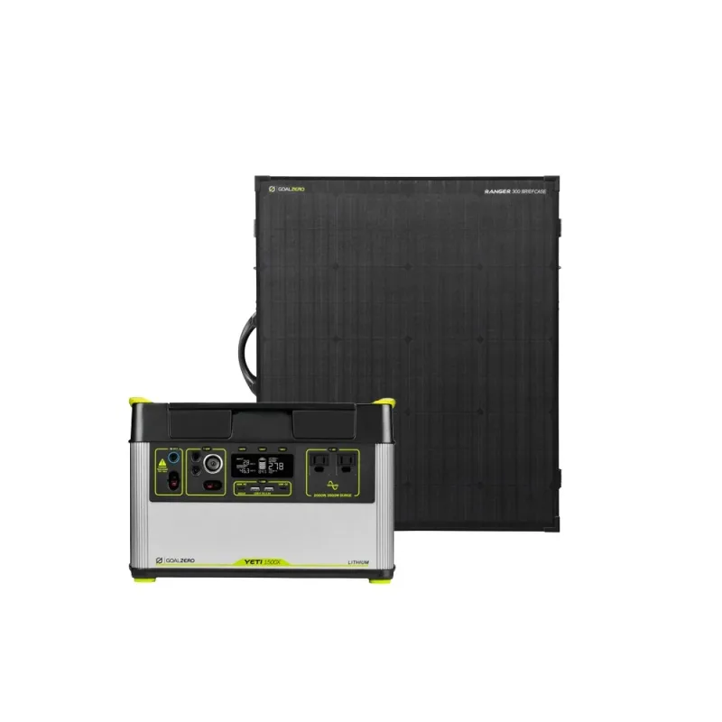 Generador solar Yeti 1500X + Ranger 300 BC