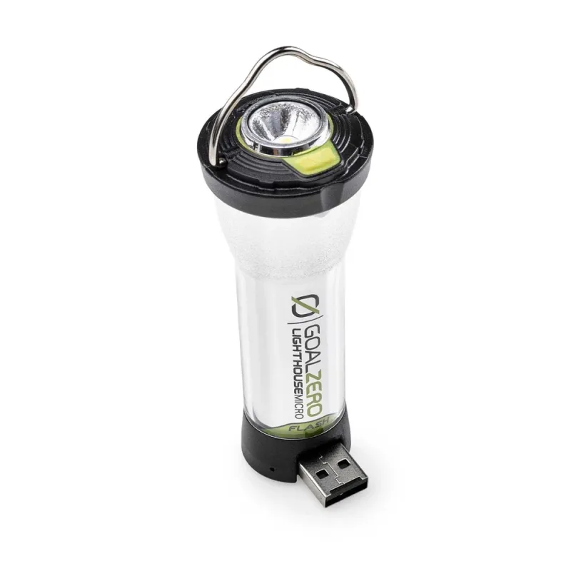 (10팩) Lighthouse Micro Flash USB 충전식 랜턴