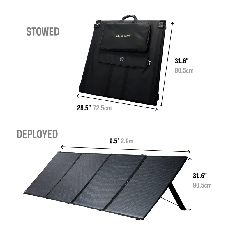 Yeti 1500 + Nomad 400 Solar Generator